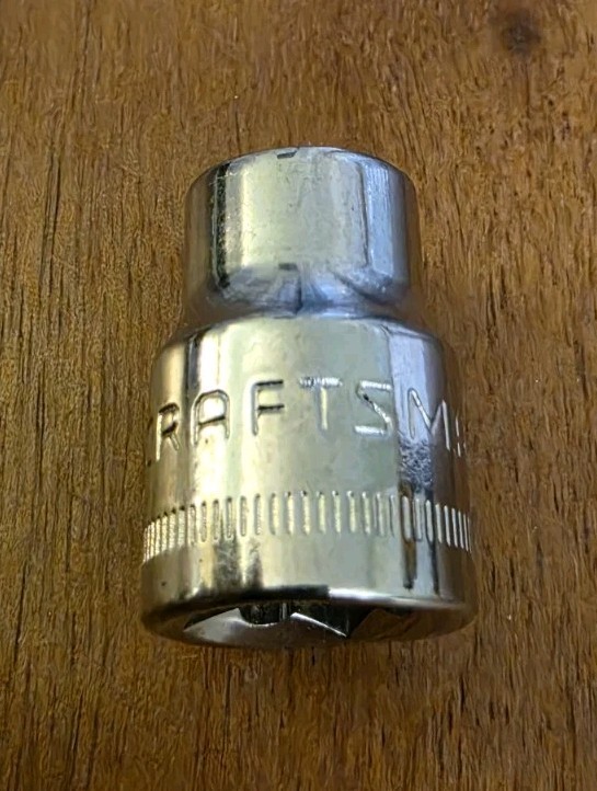 Craftsman 9mm Socket 6 Point 3/8″ Drive S-AF 43541