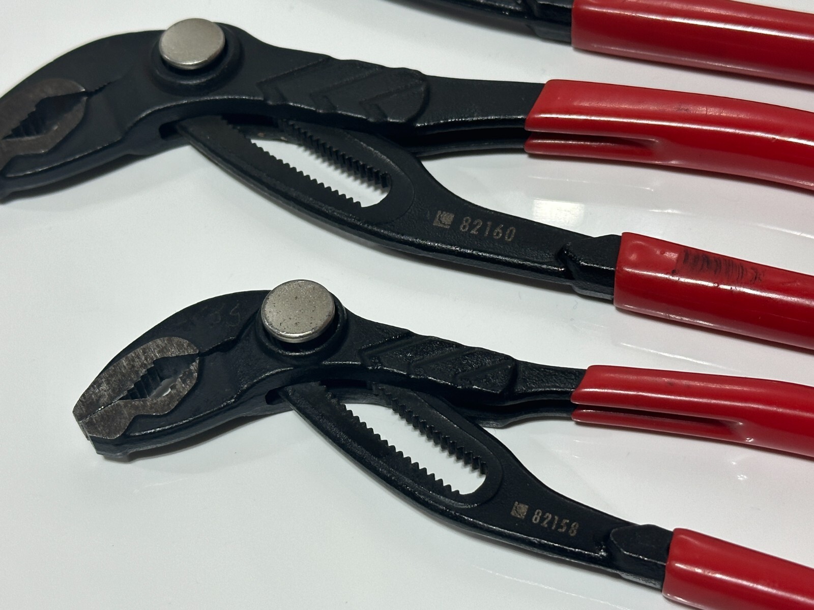 GEARWRENCH 82118 3 Piece Push Button Tongue and Groove Plier / Multi Grip Set