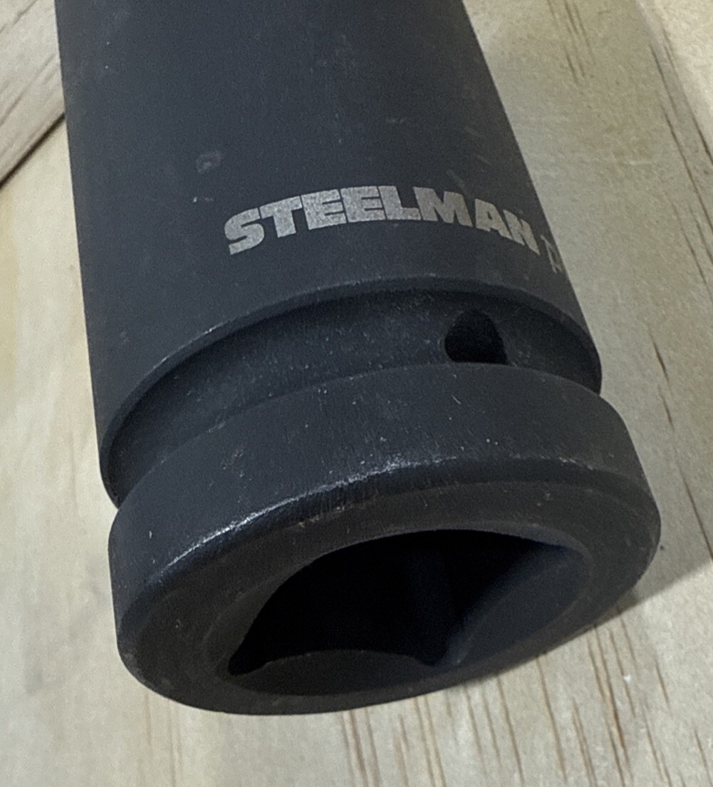Steelman Pro 1” Drive 1-1/4” Thin-Wall Deep Impact Socket 6pt SAE 79341 NEW