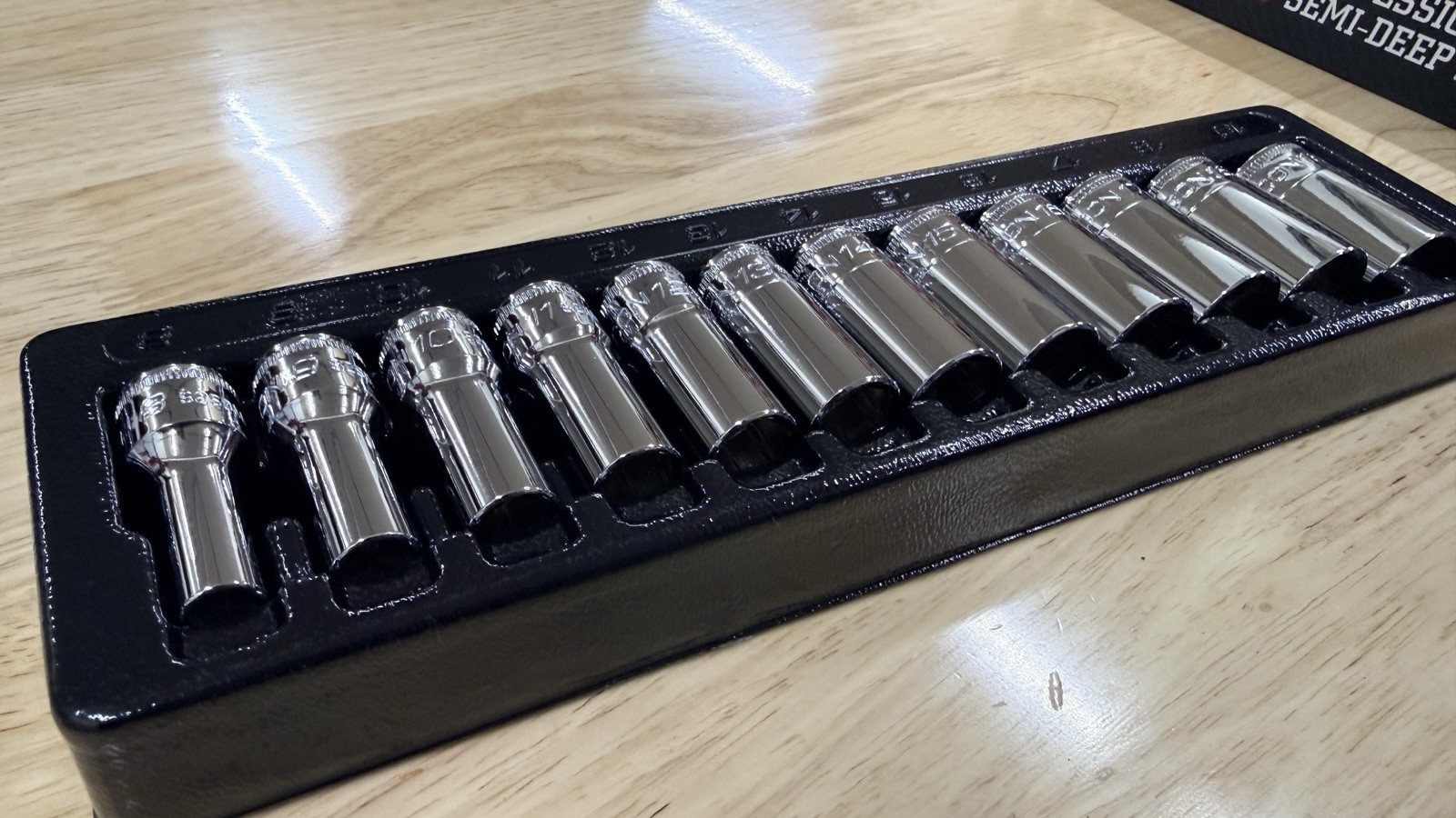 NEW ICON Metric Semi-Deep 3/8” Drive 6 Point Sockets – Chrome – Pick a Size (mm)