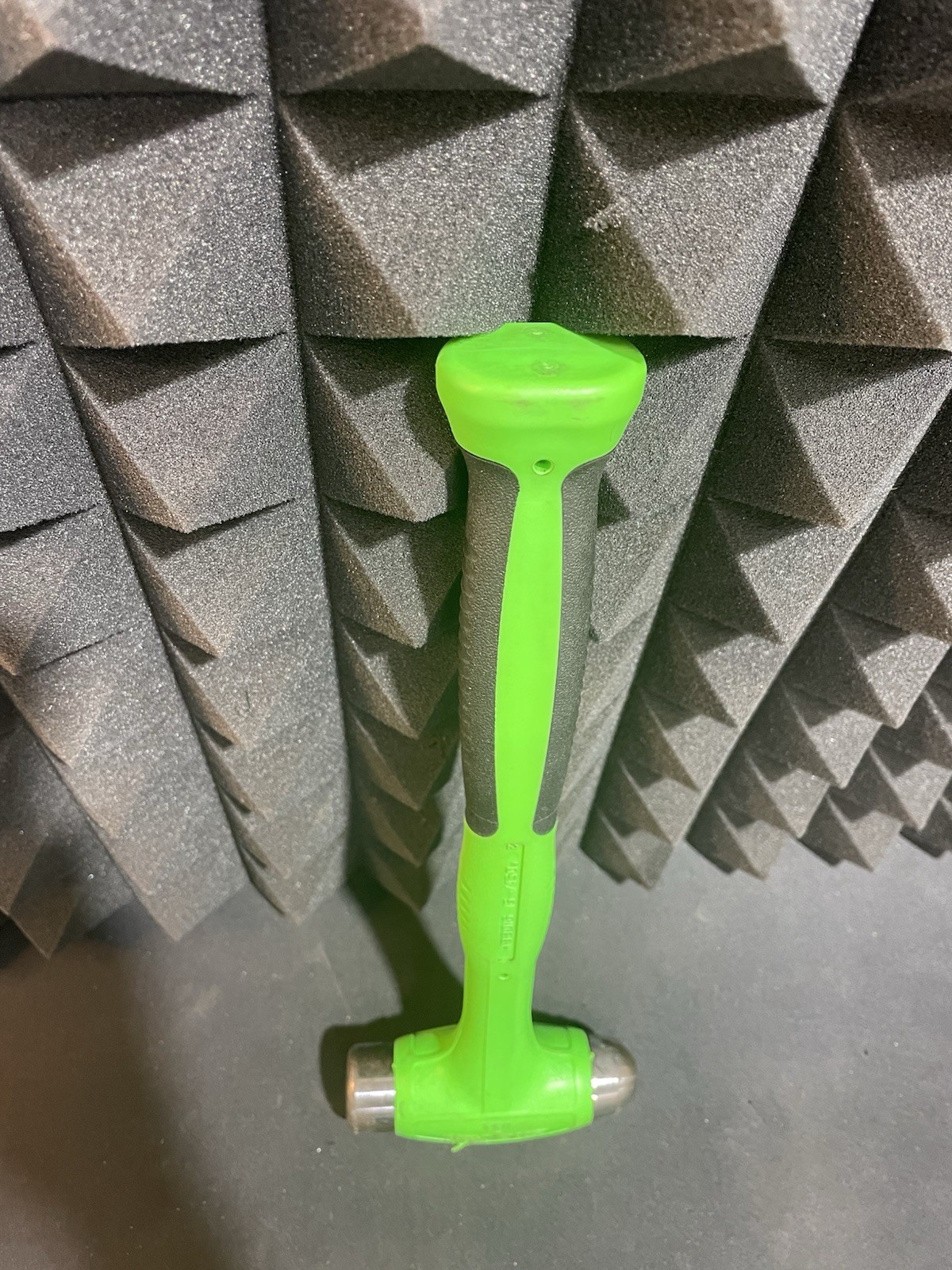 Snap-on HBBD16 16 oz Soft Grip Dead Blow Ball Peen Hammer Green