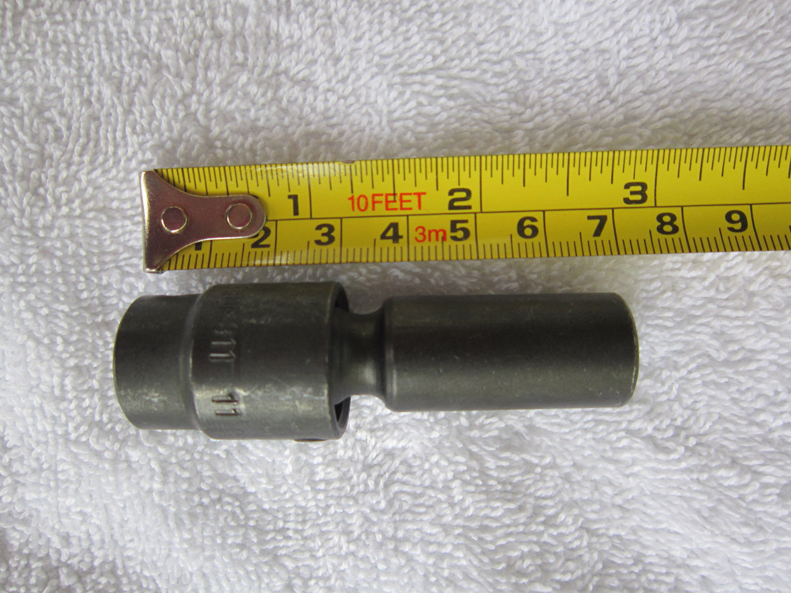 Herbrand – 11mm Universal Swivel 6-Point Impact Socket [3/8″ Drive] **USA MADE**