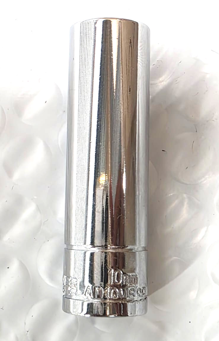 MATCO TOOLS «SILVER EAGLE» AD10M6SEA, 10MM. SOCKET, 2″ DEEP, 6 POINT.