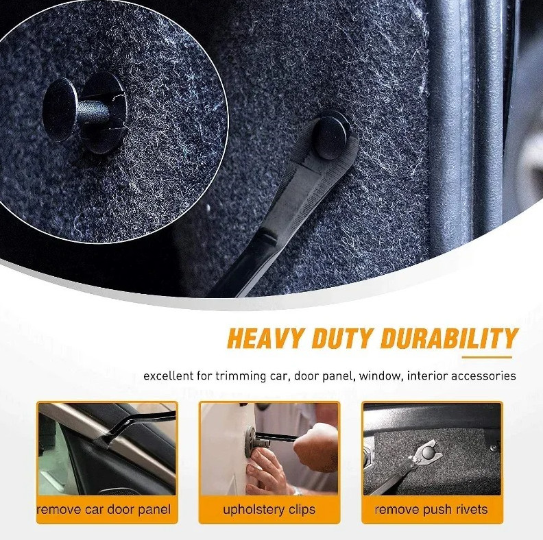 4pcs Plastic Car Trim Removal Tool Set Dashboard Panel Pry Repair Kit – NEW