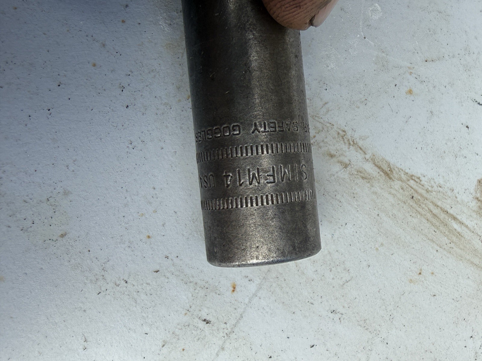 Snap-on Tools USA 3/8″ Drive 6pt 23mm,19mm,14mm Used Deep Socket Simfm Series