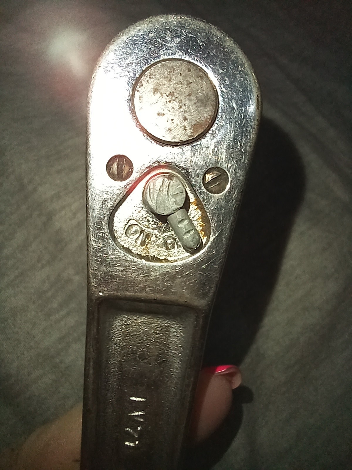 Vintage Snap-On FV71 3/8″ Drive Ratchet 6″ Long Made In USA