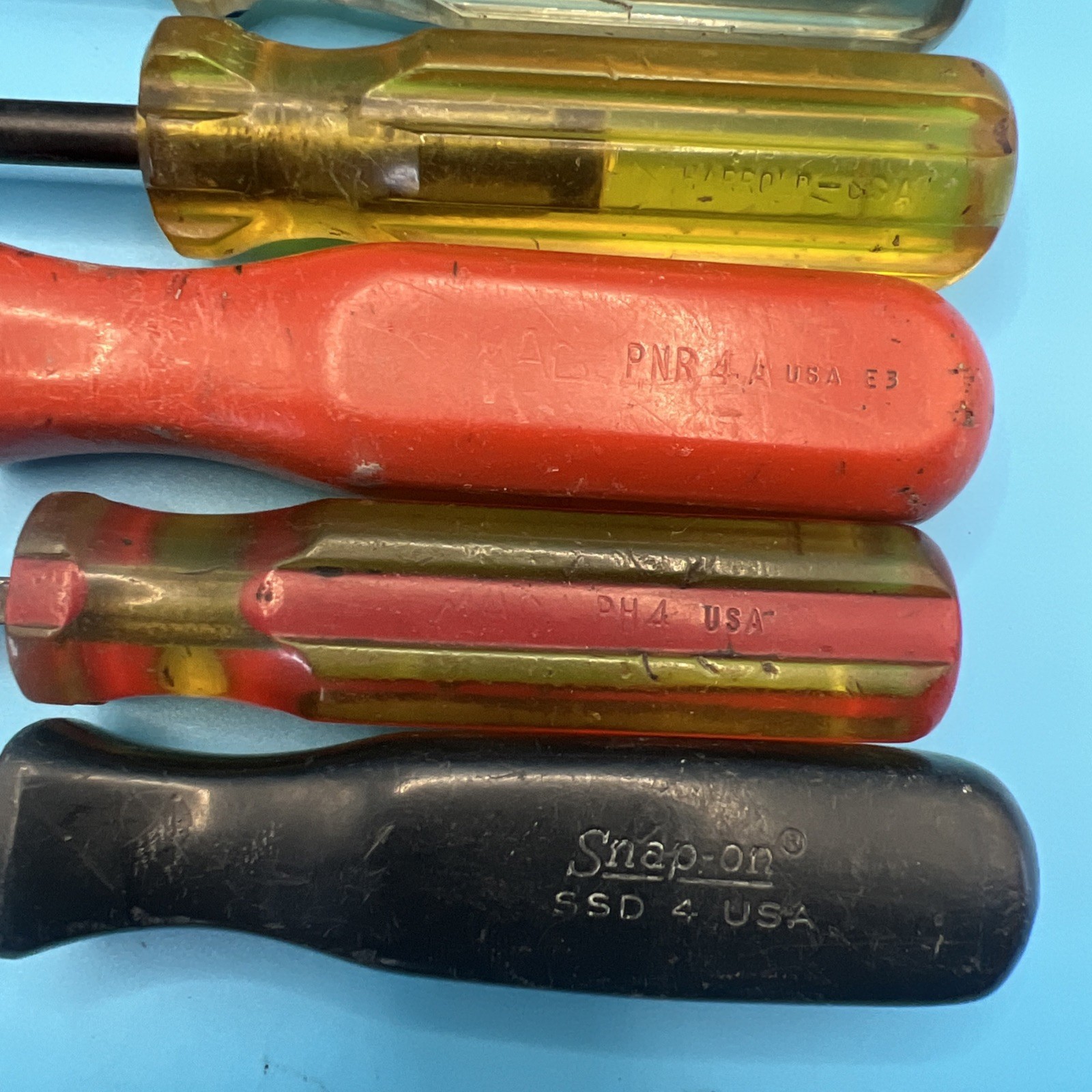 Vintage Screwdrivers Mixed Lot MAC Tools Snap On