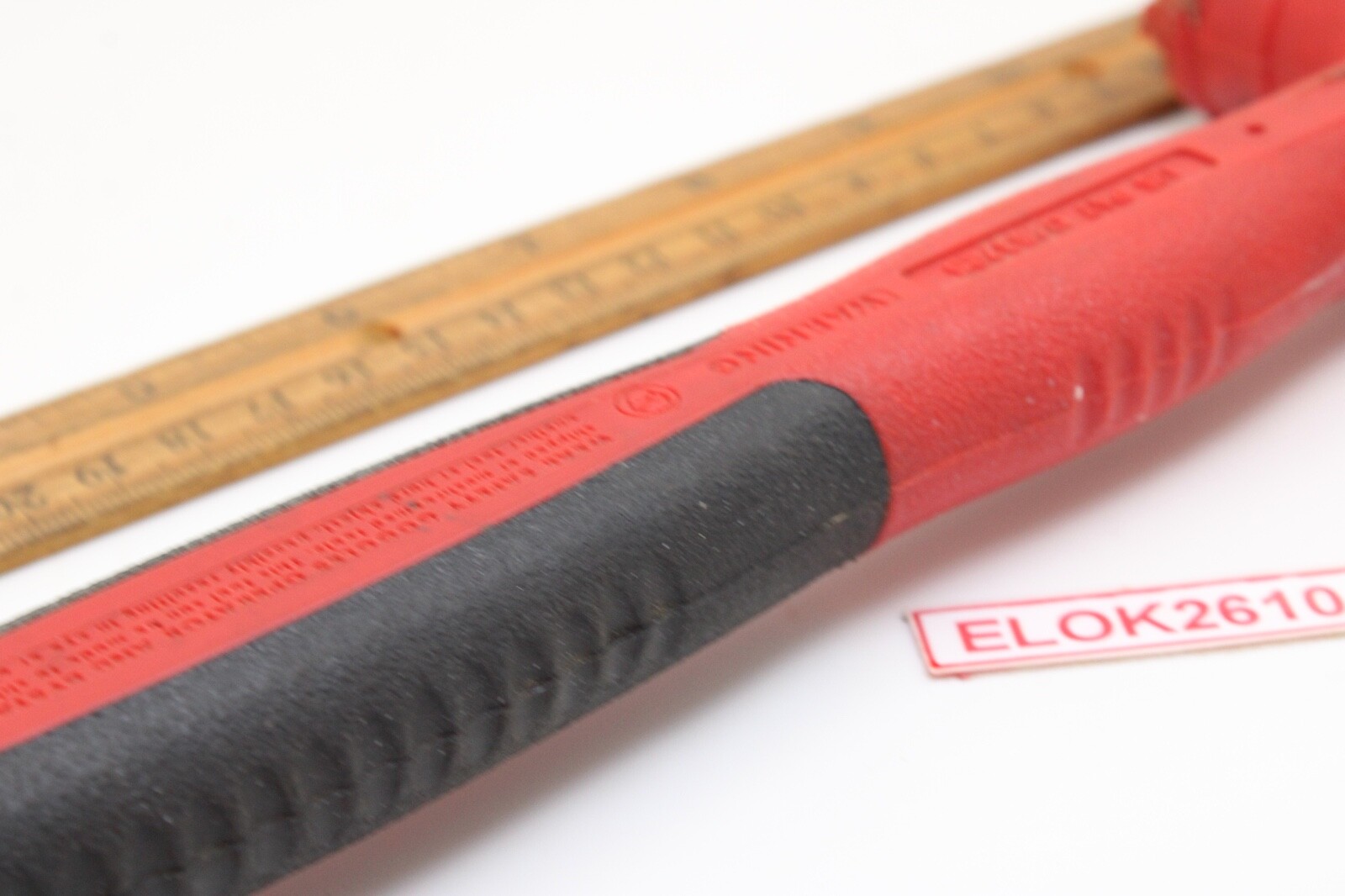 Snap-on HBSE10 10oz/550g 10″ RED Handle Soft Grip Soft Face Dead Blow Hammer USA