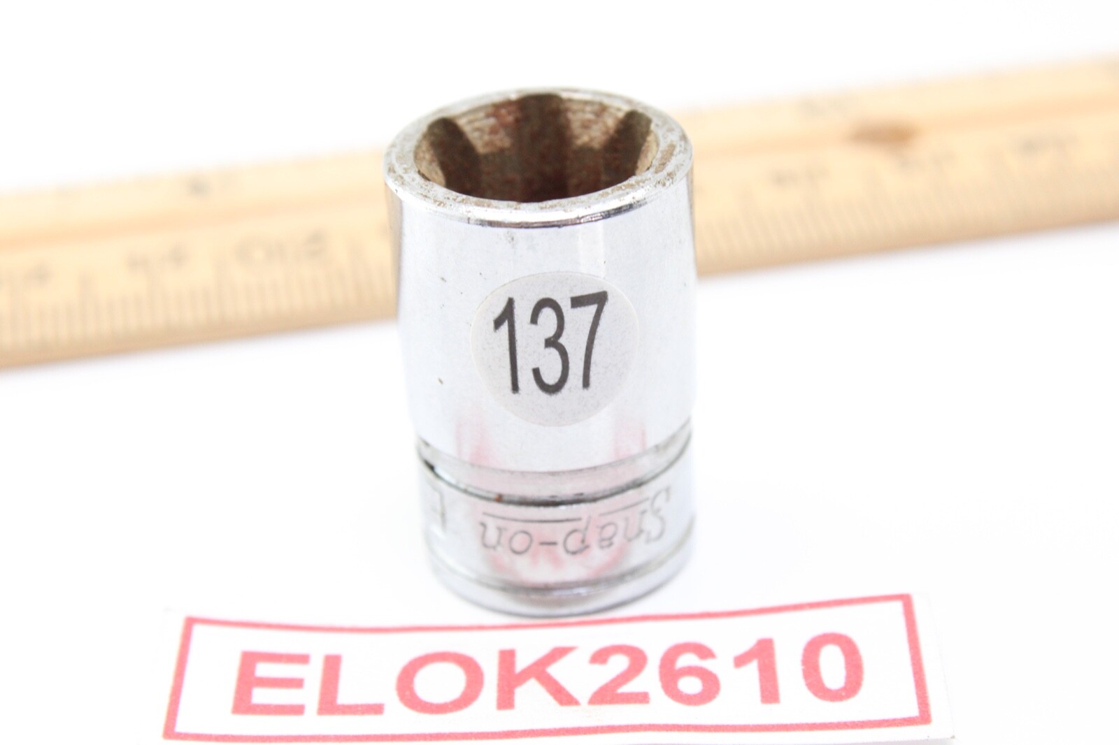 Snap On FLE160 E16 Torx 3/8″ Drive 6 Point Shallow Chrome Socket USA