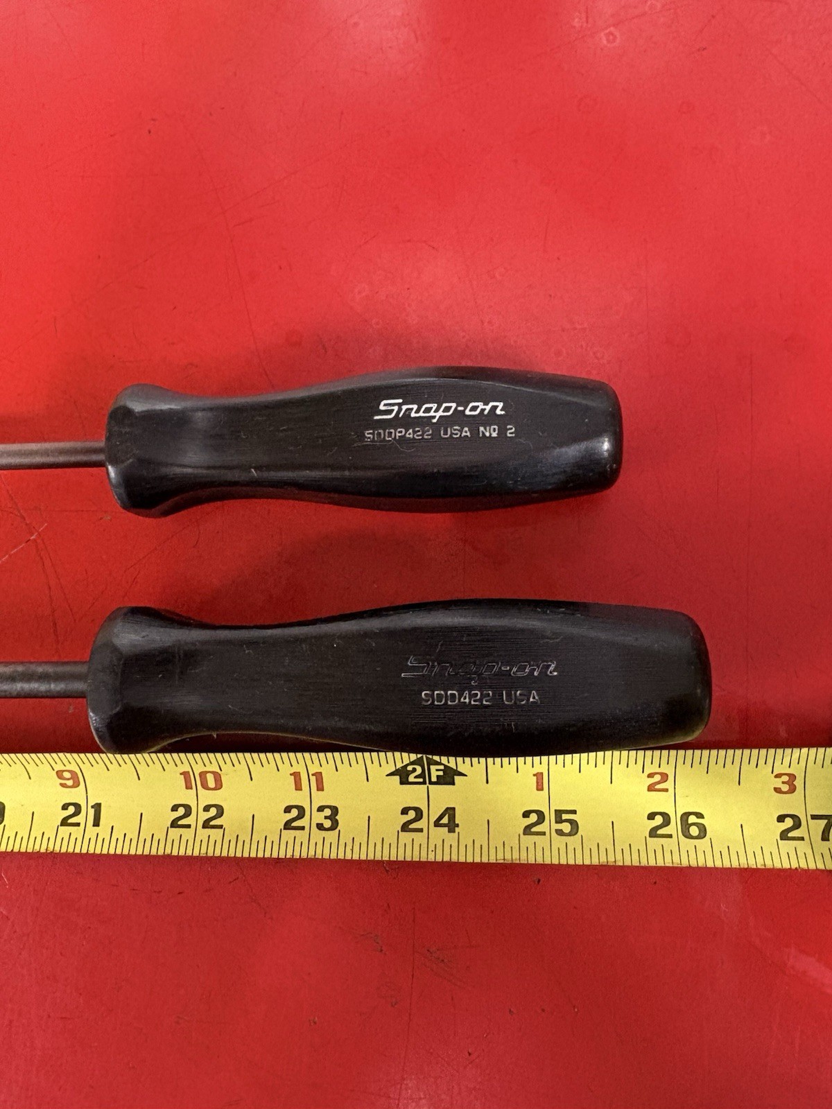 Snap-On set of lomg screwdrivers SDDP422 26″ SDD422 26″ Black