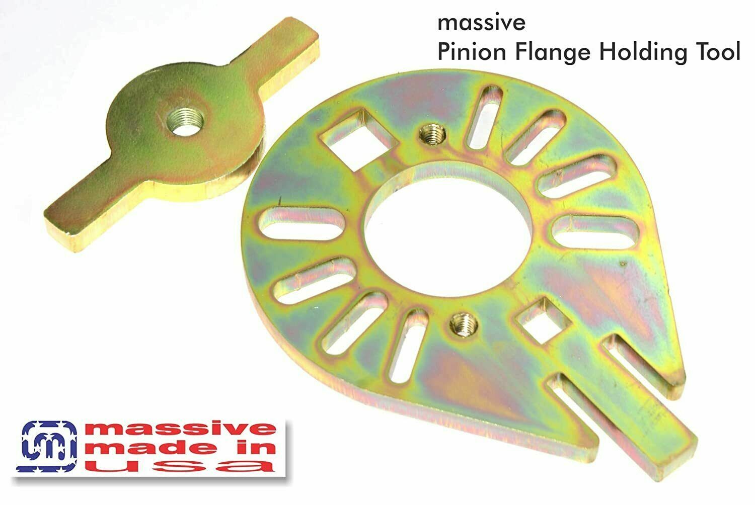 Pinion Flange Holding Tool Holder Yoke Wrench GM Ring Rear End Axle Nut 10 12 Bo