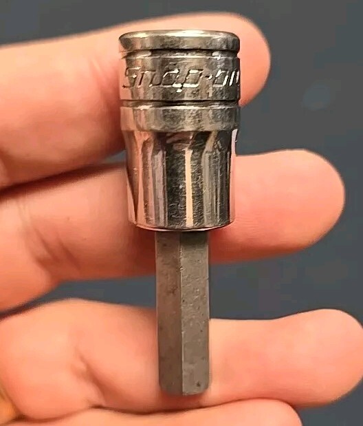 Snap-on Tools USA FA10E 3/8″ Drive 5/16″ SAE Chrome Allen Hex Bit Socket Driver
