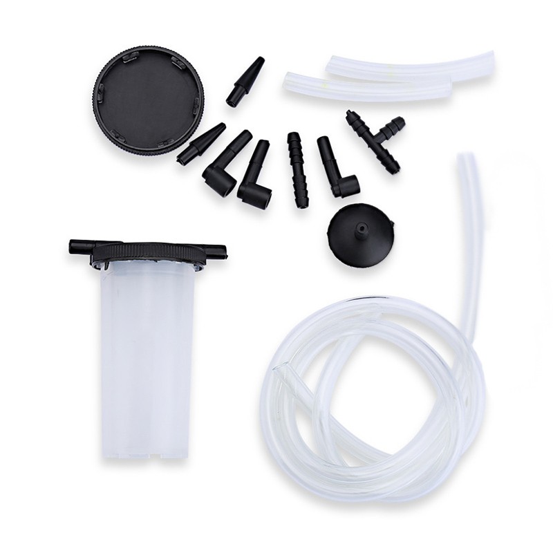 HandHeld Vacuum Pressure Pump Tester Set Brake Fluid Bleeder Bleeding Kit w/Case