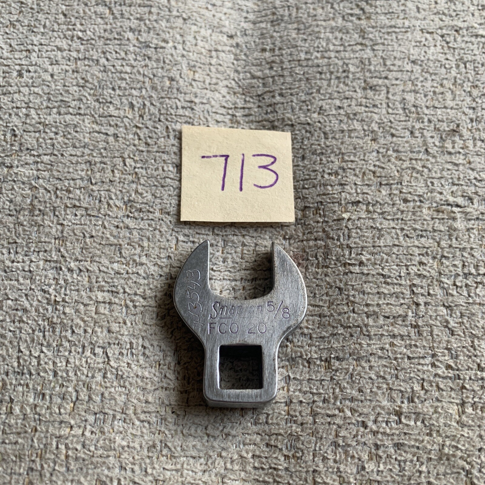 Snap On FCO-20 3/8 Inch Drive 5/8 Crows Foot