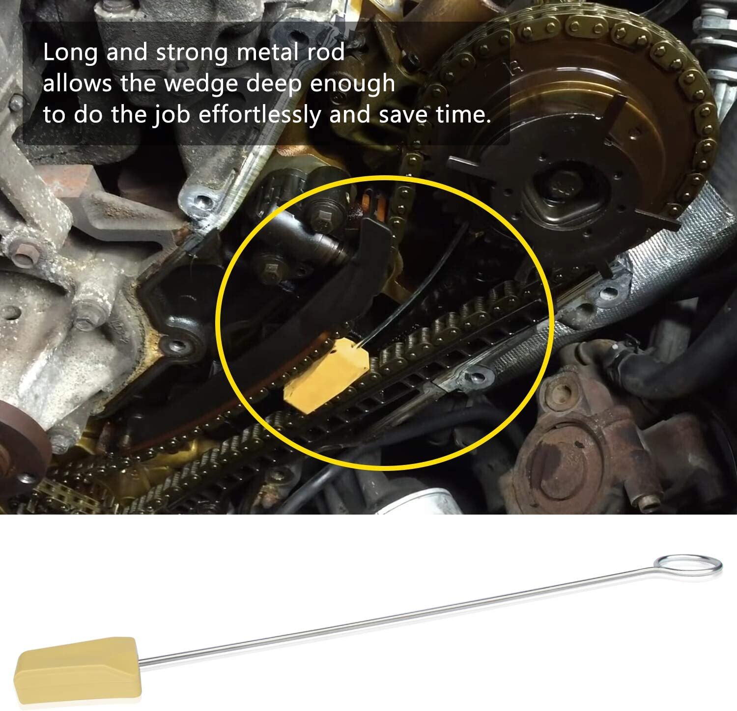 Timing Chain Locking Wedge Tool for Lincoln Mercury 2005-2014 5.4L & 4.6L 3V