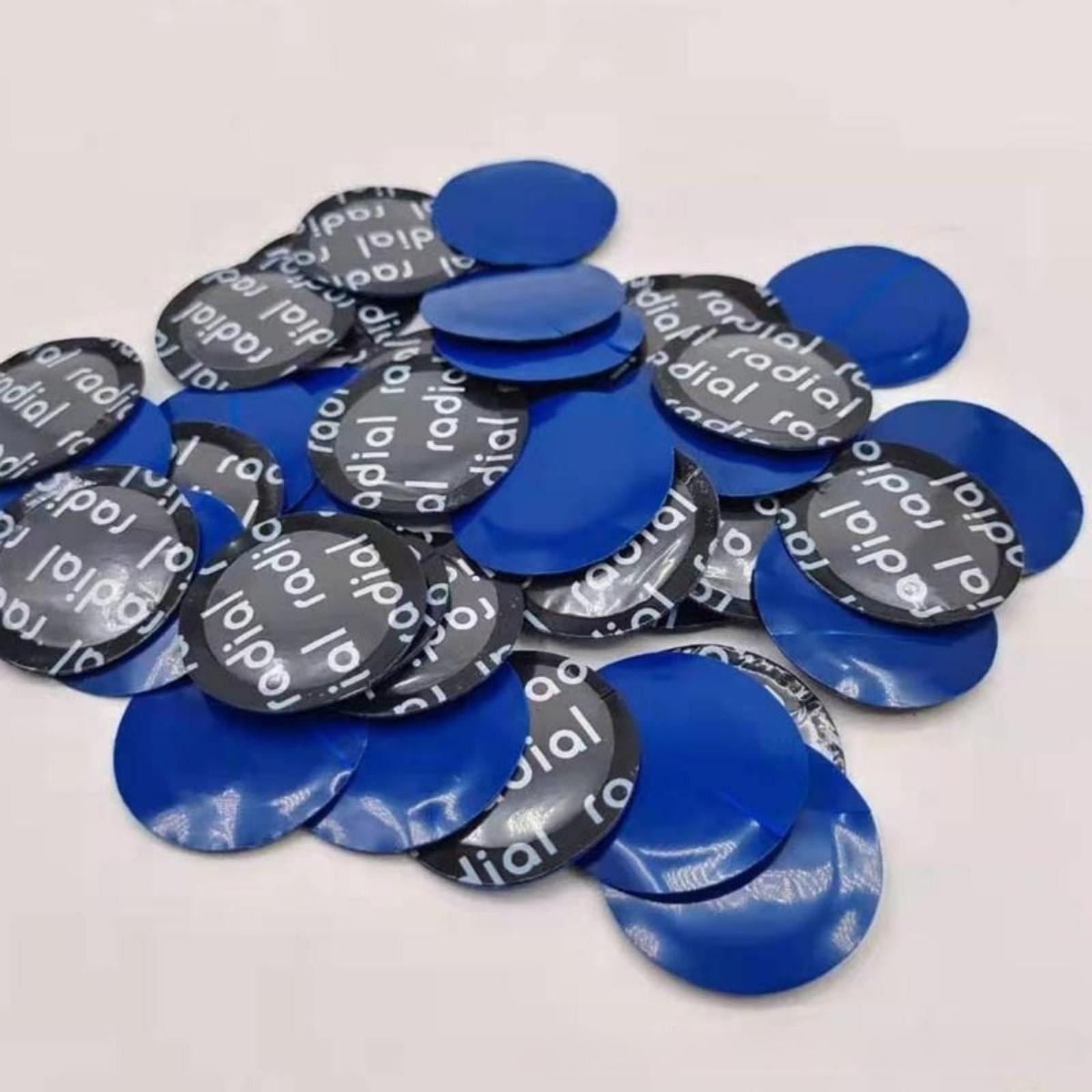 31pcs 3 Sizes Round Tire Patches Vehicle Car Tire Repair Glue Kit Repair Tool