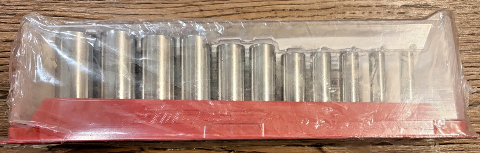 New Snap-on 3/8″ Drive 1/4″ thru 7/8″ 6-Point Deep Socket Set 211SFSY