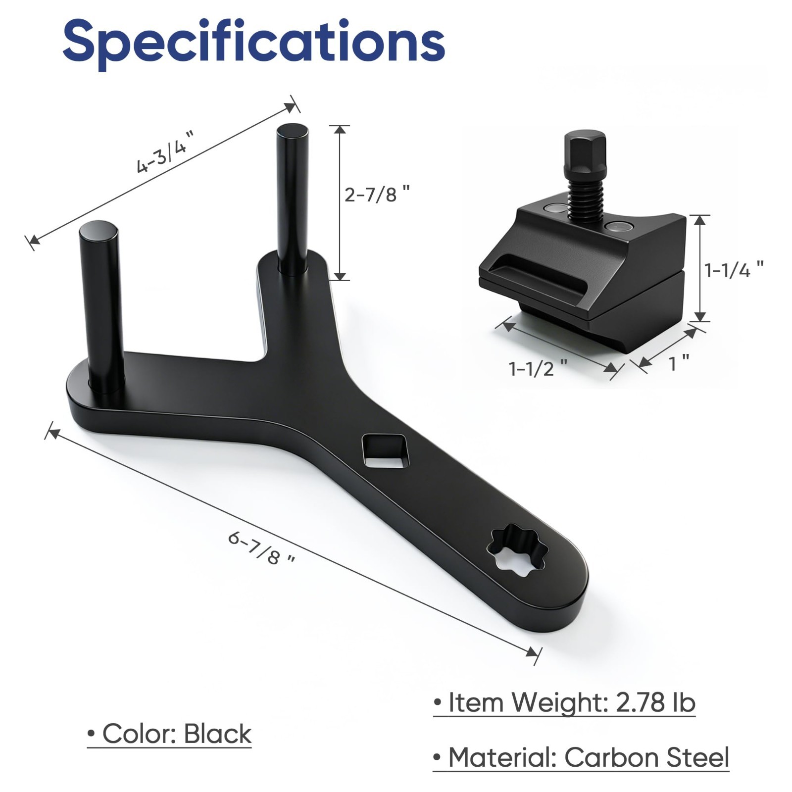 Heavy Duty Suspension Tool Set – Strut Spreader & Control Arm Prying Tools, Ball