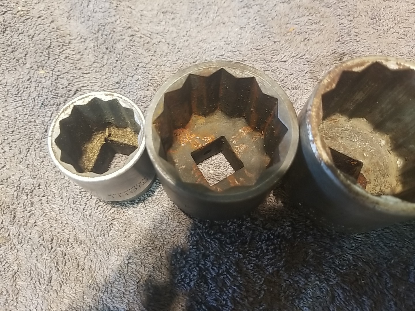 Vintage Wright Tools 3/4″ Drive 12pt 1-3/16″ 1-3/4″ 1-7/8″ 1 13/16″ 2″ Made USA