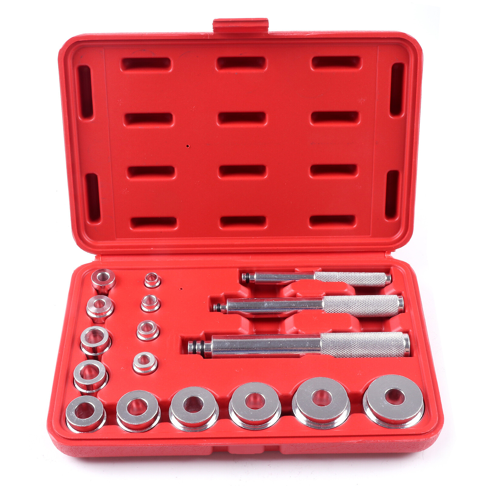 17PCS Universal 10-42mm Car Wheel Bearing Race Seal Bush Driver Master Tool Kit