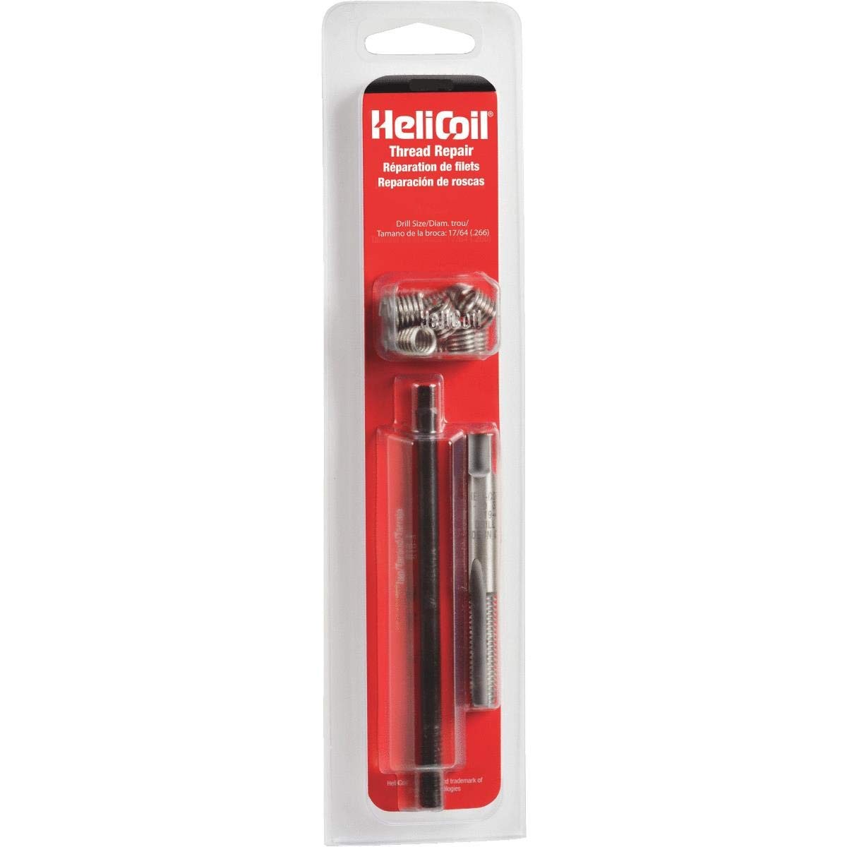 3/8-16 Inch Coarse Thread Repair Kit Heli-Coil 5521-6 for Damaged Threads