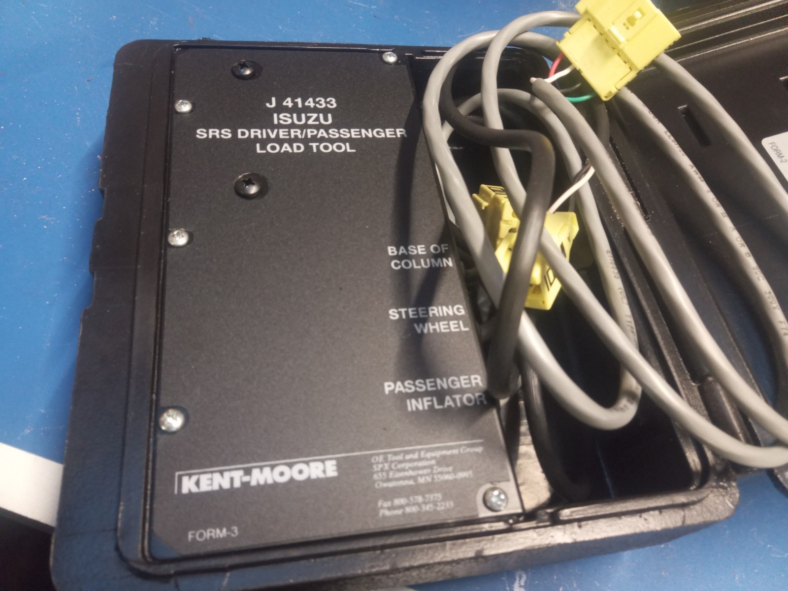Kent Moore J-41433 Isuzu SRS Driver Passenger Load Tool Kit Diagnostic