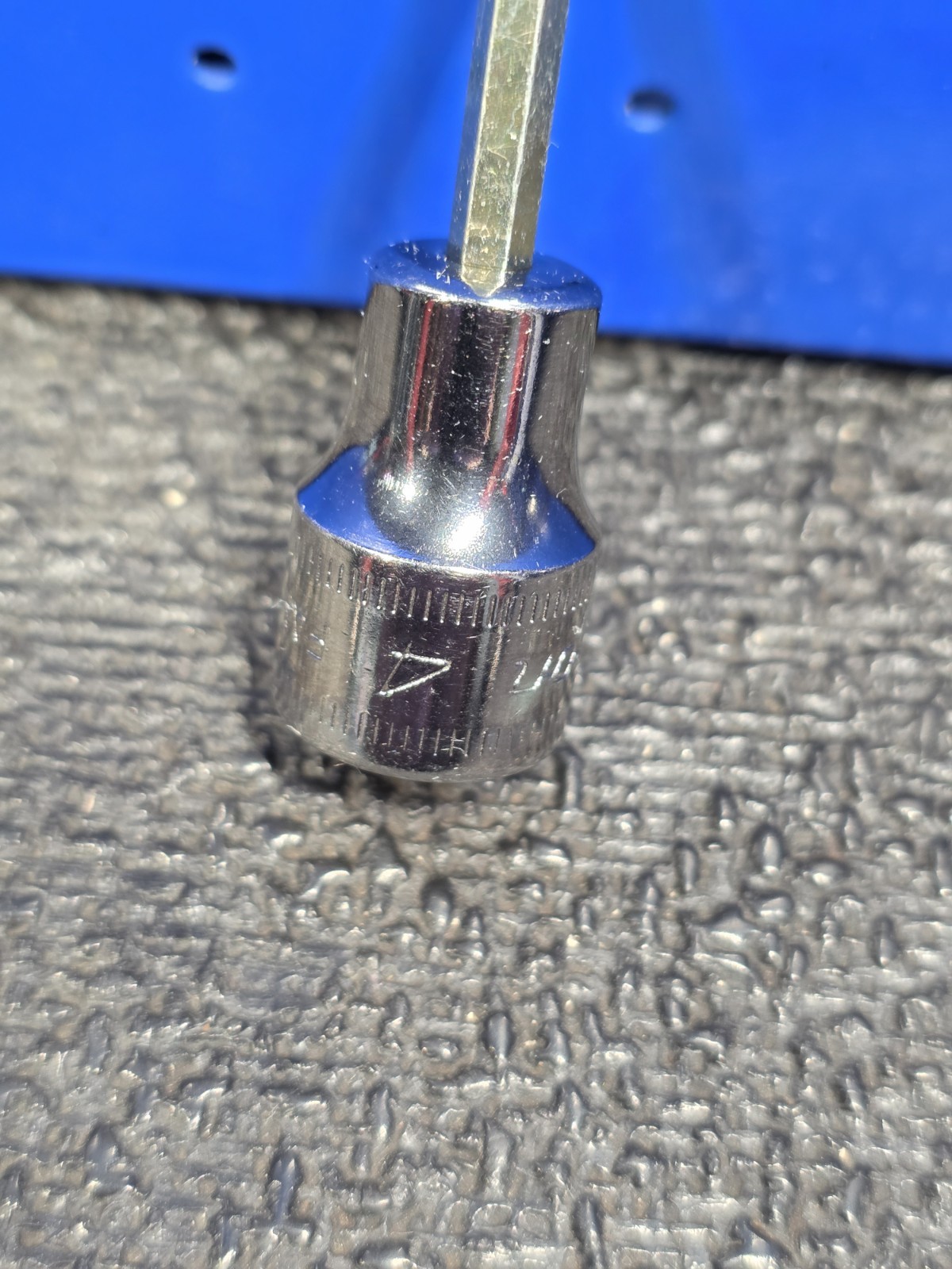 Snap-on Tools FAM4E 4mm 3/8″ Drive Metric Hex Bit Chrome Socket Driver
