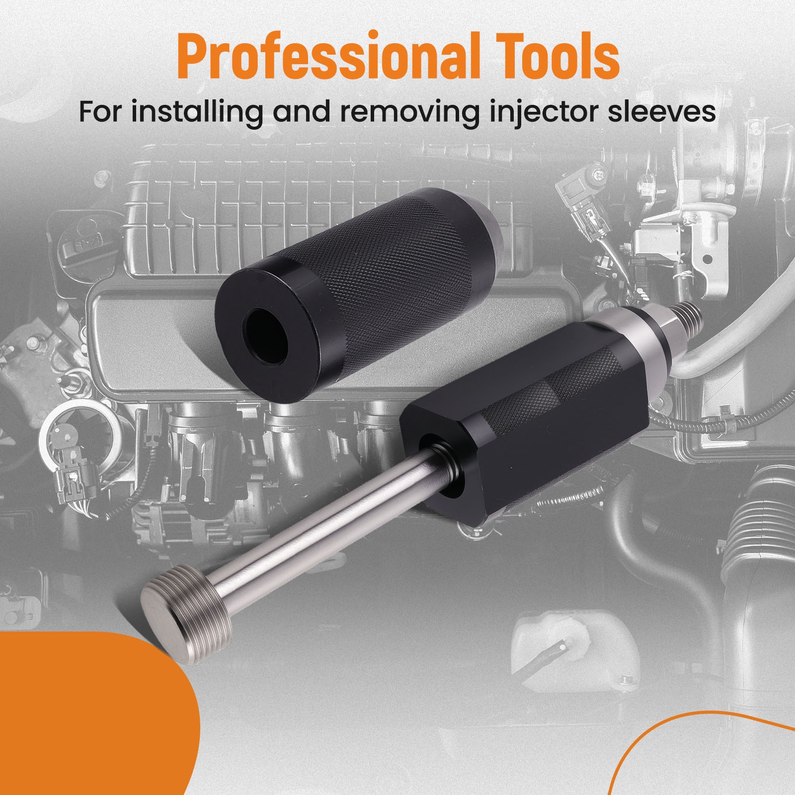 Heavy Duty Injector Sleeve Tool for Caterpillar C10 C12 C15 C18 3406E 9U-6891