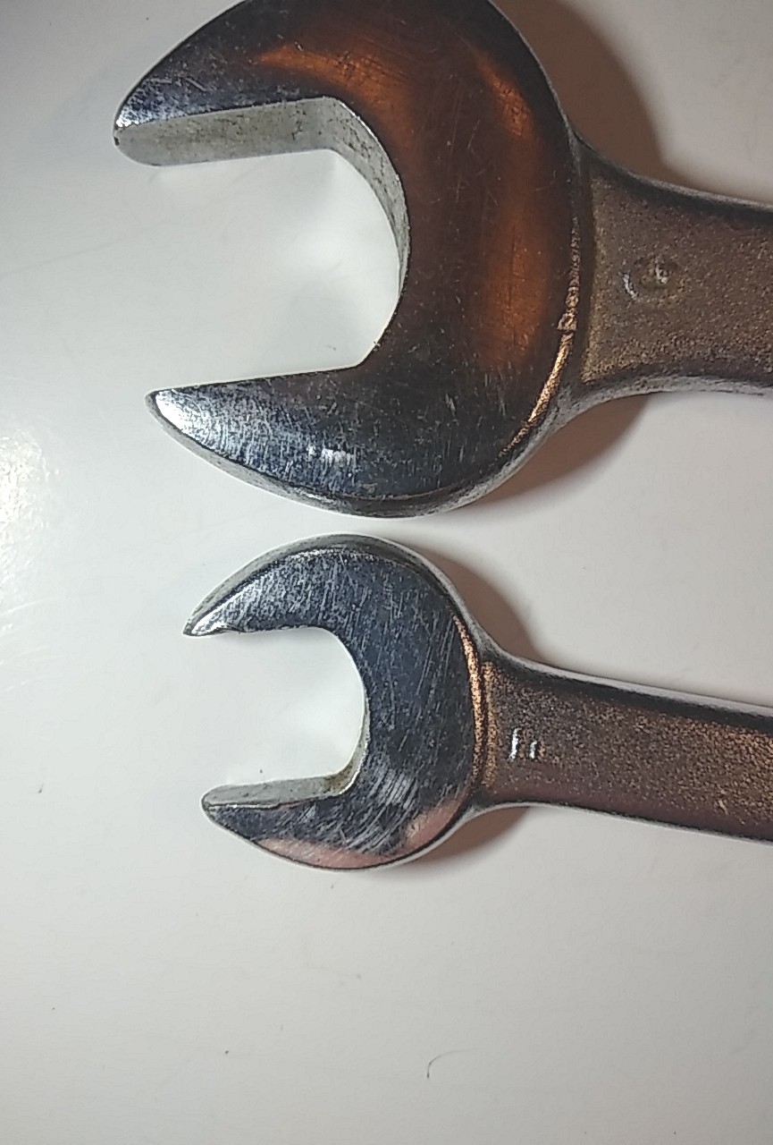 Vintage THORSEN Combination Wrench 4pc Set Made USA