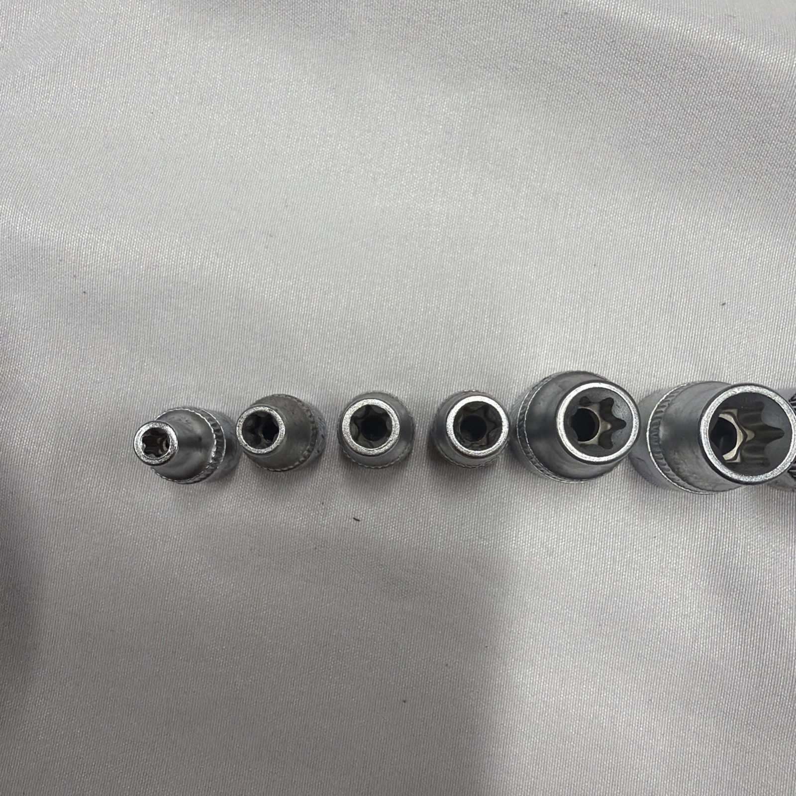 Cornwell Tools CBS-TX11023S 11 Pc External E-Torx Star Socket Set E4-E20 Used