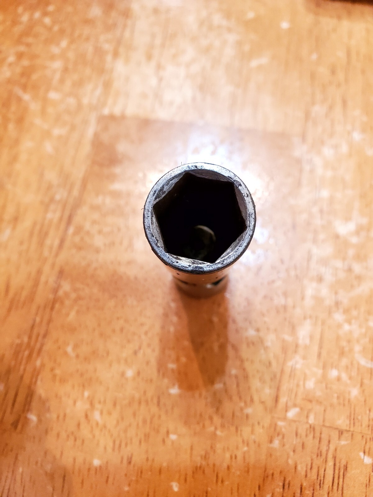 Mac Sabina 3/8″ Drive 9/16″ 6PT SAE Deep Universal Swivel Socket Worn XU186D