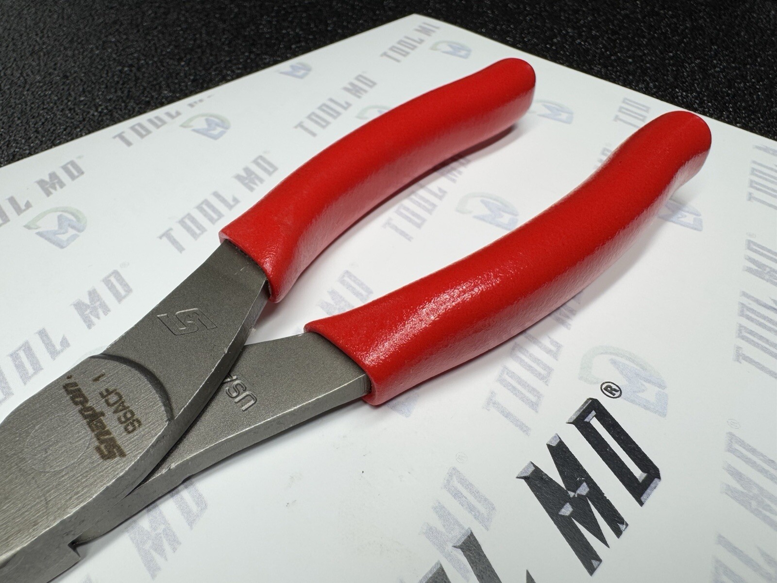 Snap-on Tools USA NEW RED 8″ Talon Soft Grip Needle Nose Pliers 96ACF