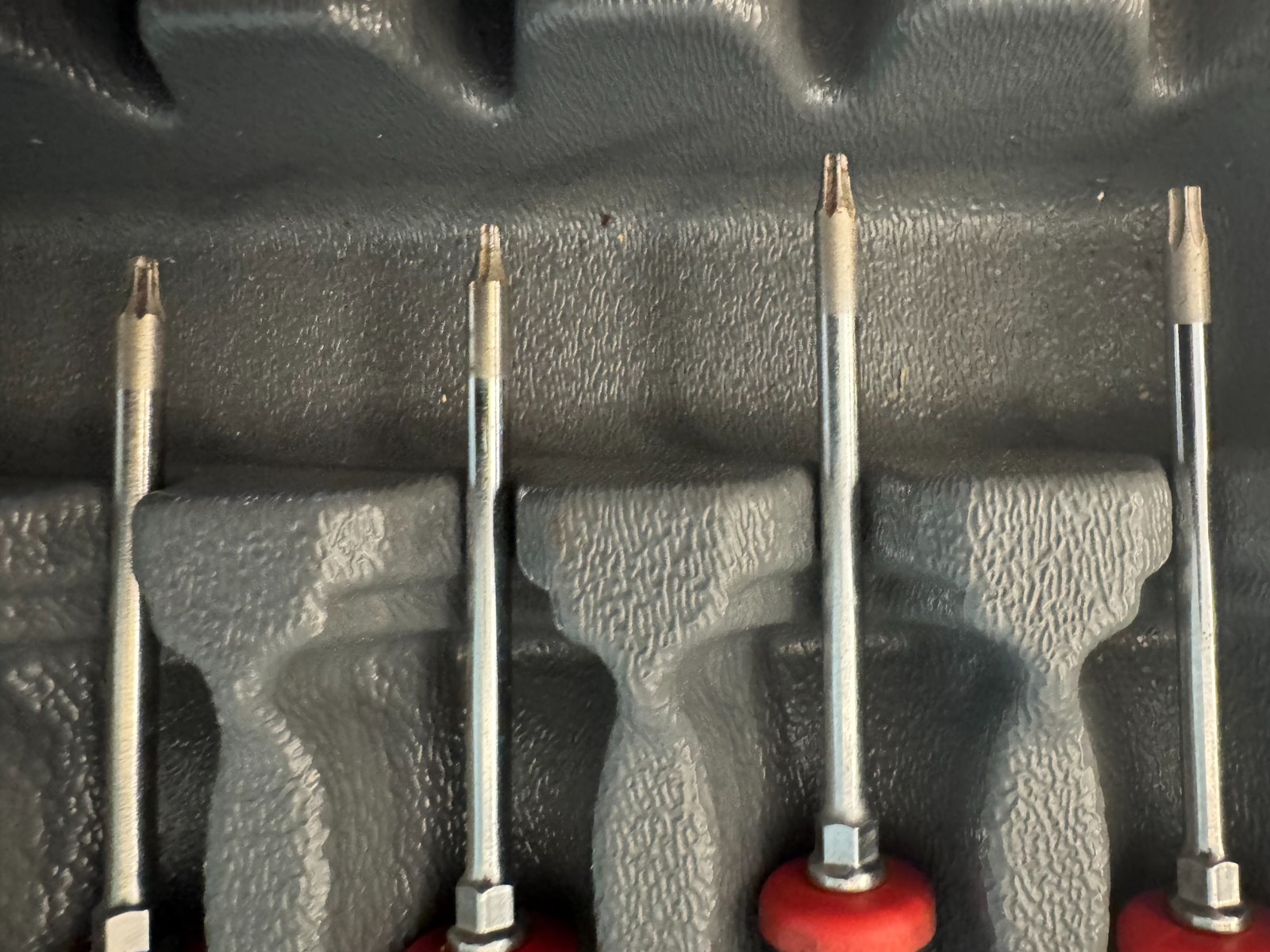 SNAP ON RED BLACK MINI & FULL SIZE HANDLE TORX DRIVER’S