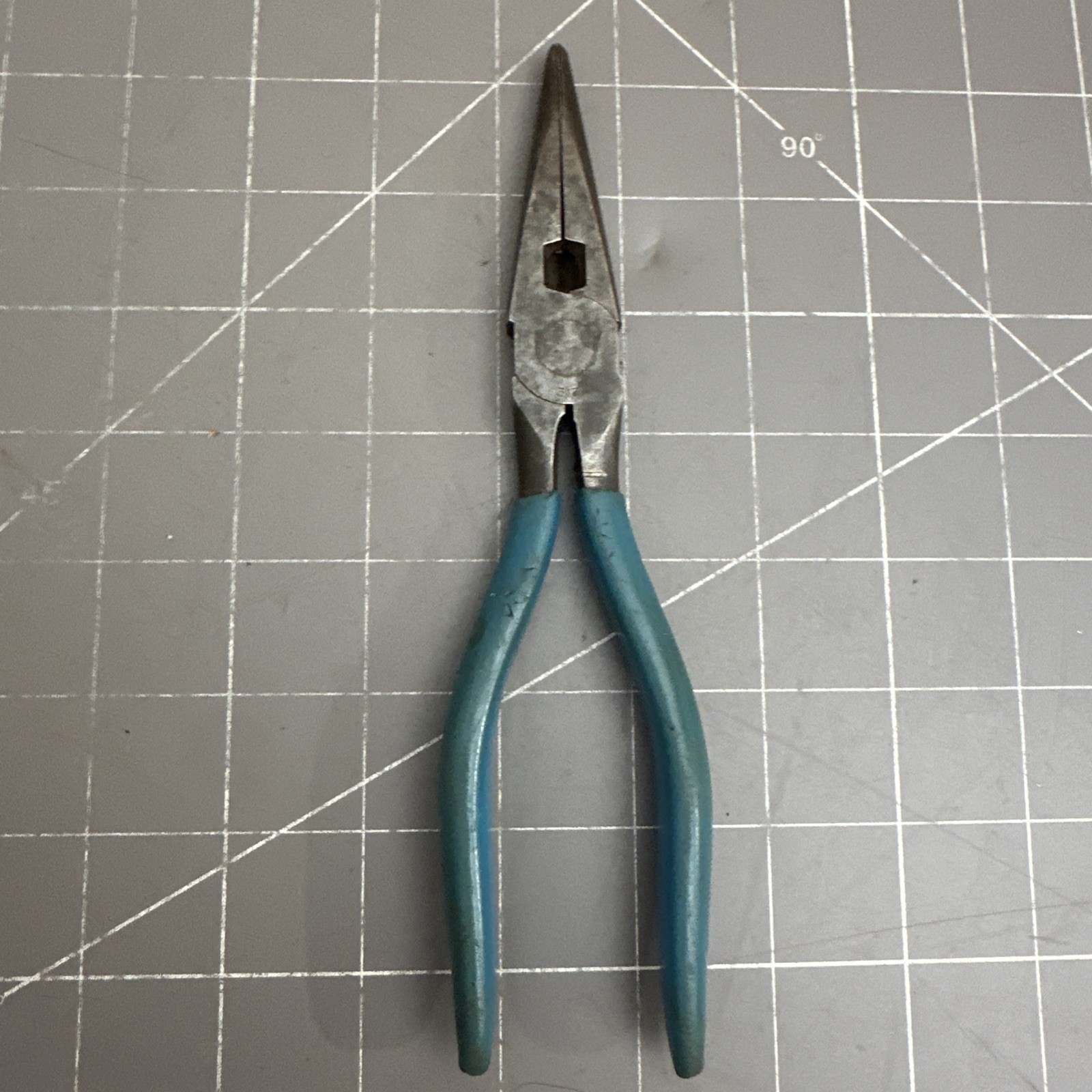 Channellock 317 8-inch Long Nose Pliers with Side Cutter Made In USA