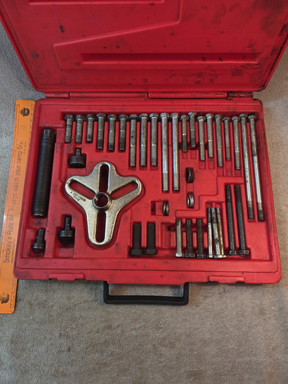 Snap-On Bolt-Grip Puller Set PB54A Case *missing Some See Pics*