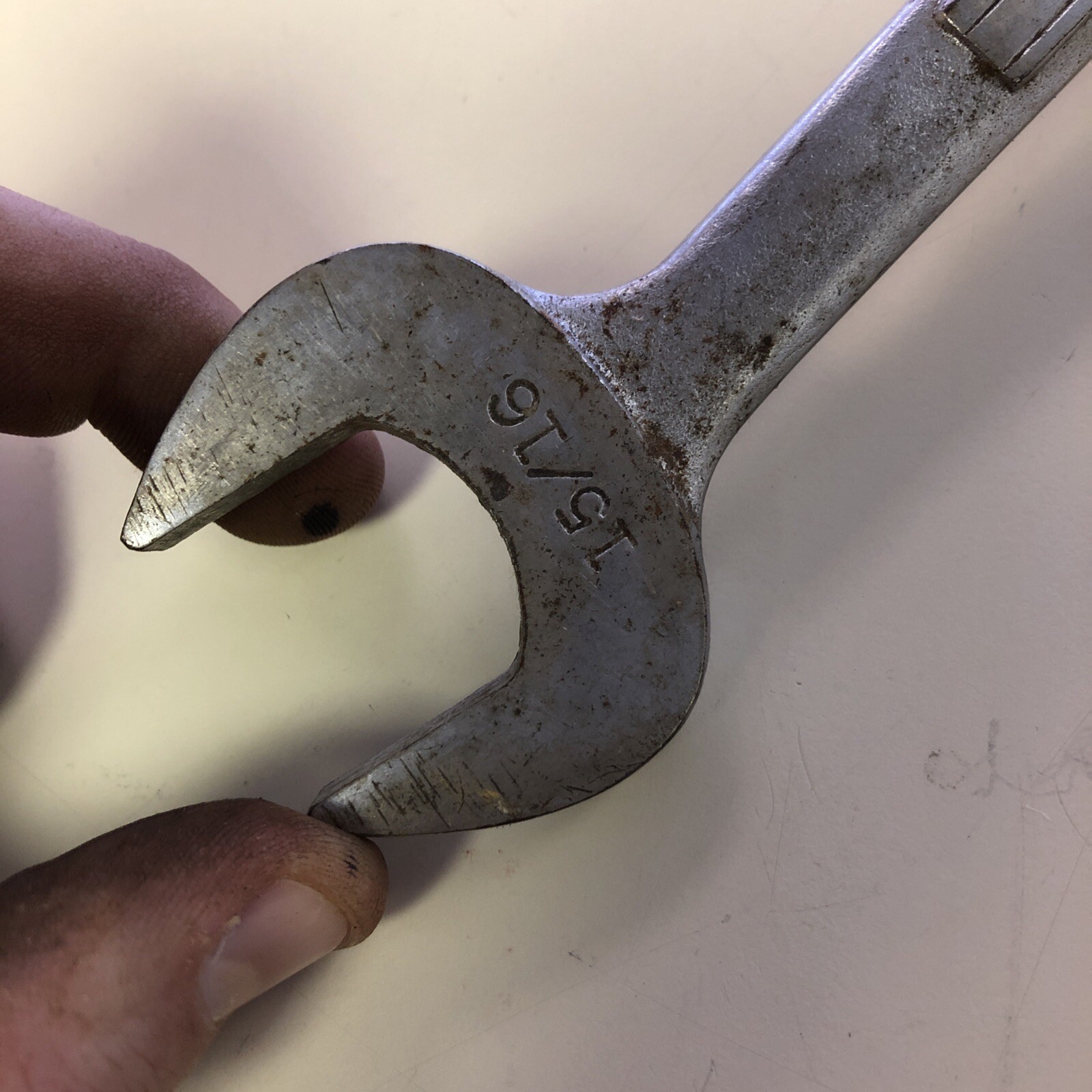 #Z Craftsman 15/16″ 1″ SAE Double Open End Wrench Tool =v= Series USA Made