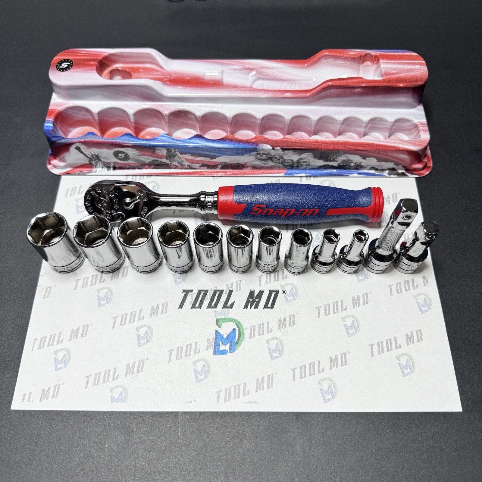 Snap-on Tools USA NEW 13pc SAE Special Edition USA 250 Celebration Set FHD100AM