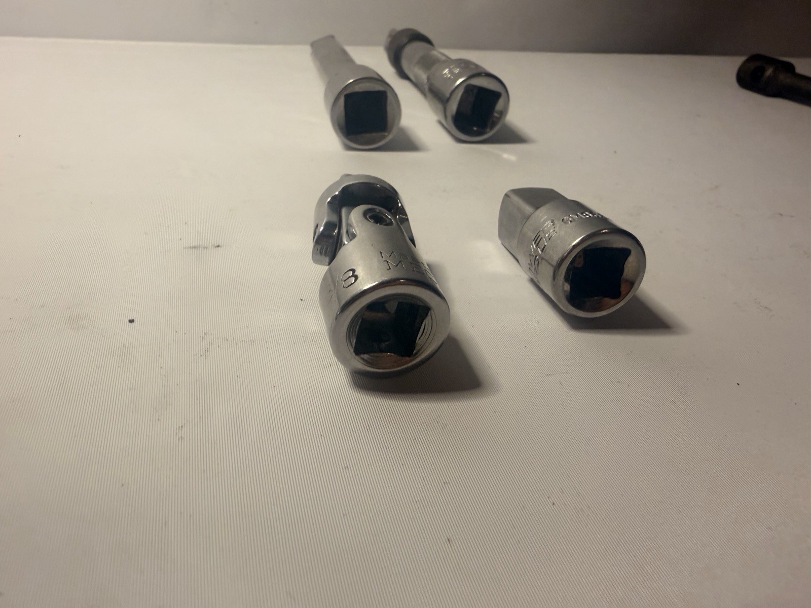 Ratchet Extension 1/2” Drive And 3/8” Drive, Swivel Socket And Adapter
