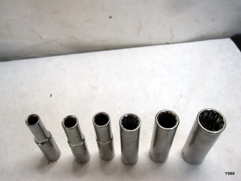 CRAFTSMAN set of 6 sockets mix lot see description