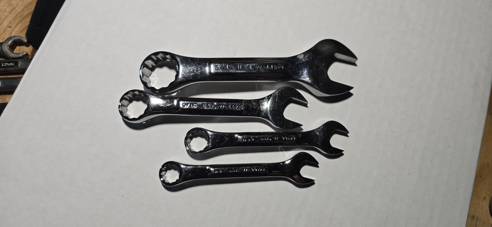 CRAFTSMAN STUBBY SHORT WRENCH SAE INCH PROFESSIONAL