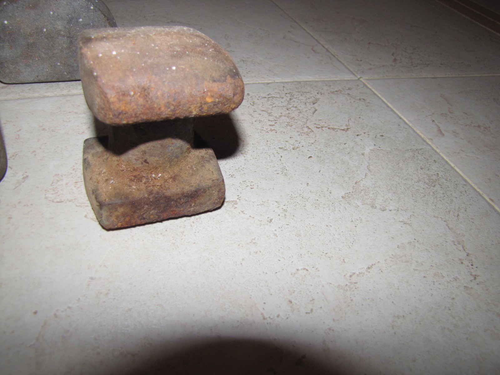 Vtg. LOT 3 metal Auto Body/blacksmith Tool Anvil,comma, heel lot
