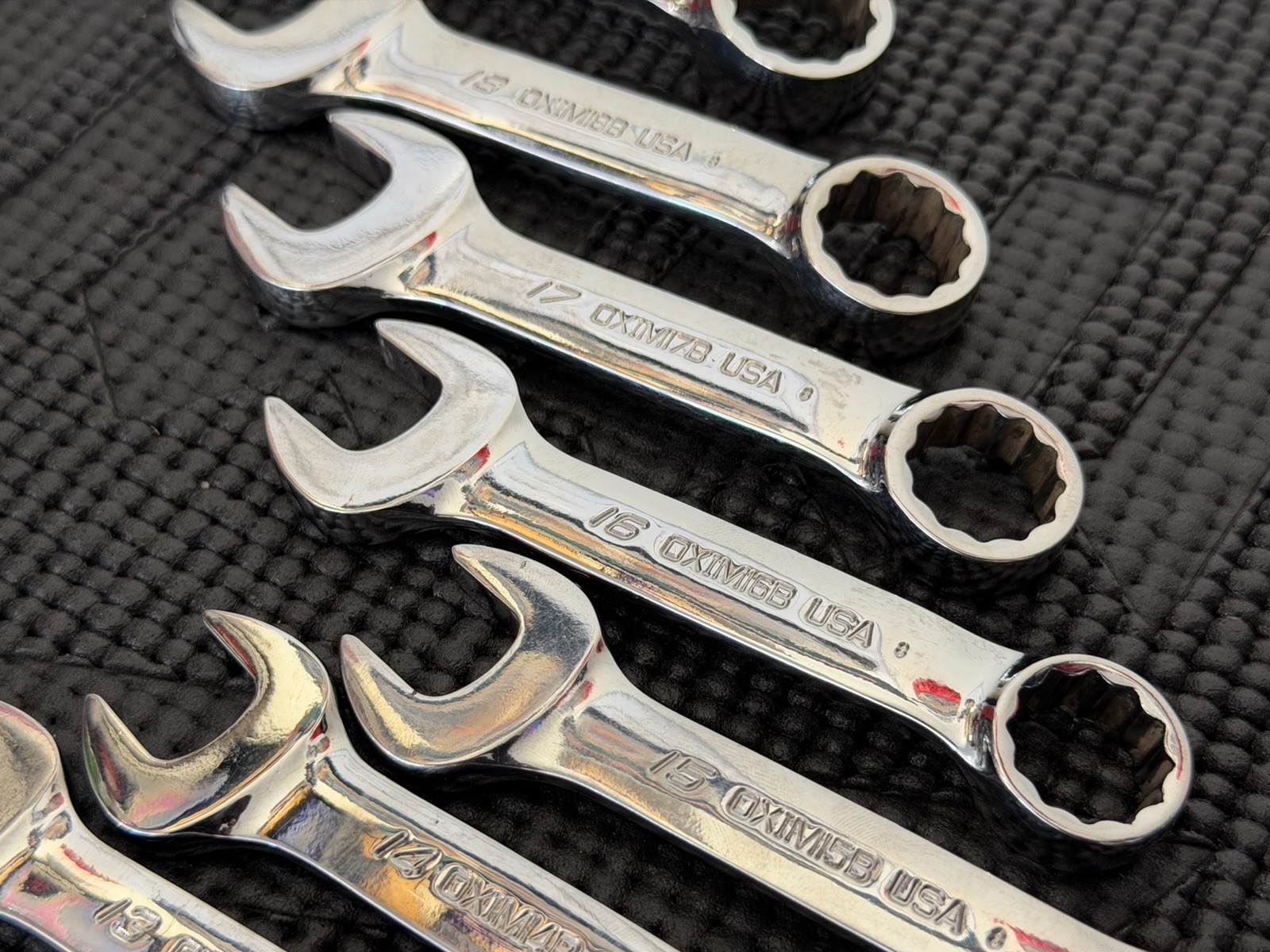 Snap-On 10PC Metric Flank Drive Midget Wrench Set (10-19 mm) USA🇺🇸 – OXIM710B