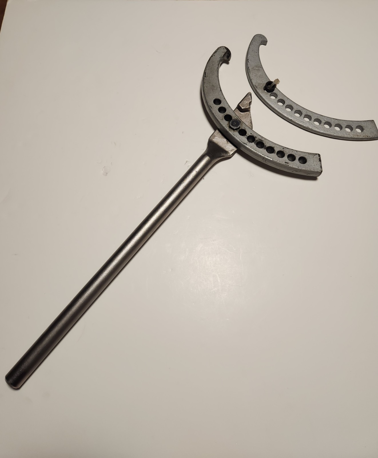 OTC Tools 7308 Adjustable Hook Spanner Wrench w/2 Interchangeable Jaws