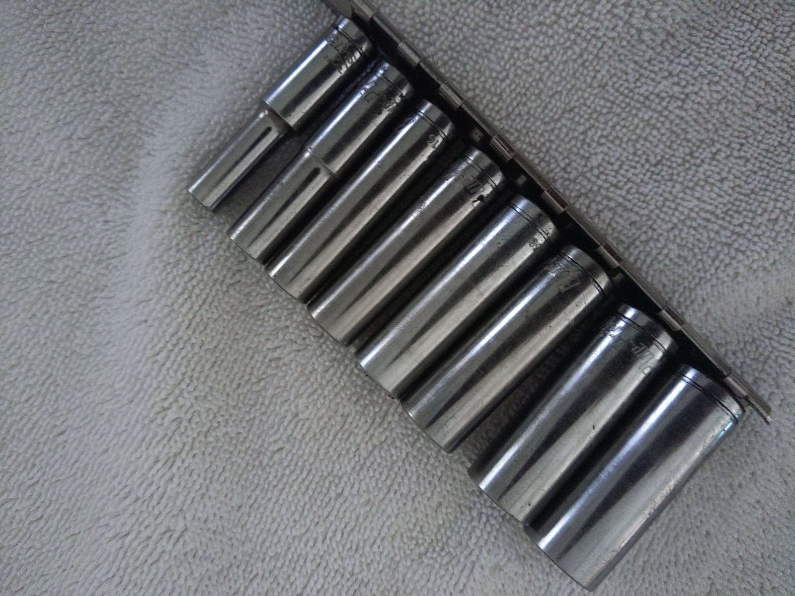 Blue Point 1/4 Drive Sae Shallow Sockets 3/16-9/16 And Deep Sockets 7/32-9/16