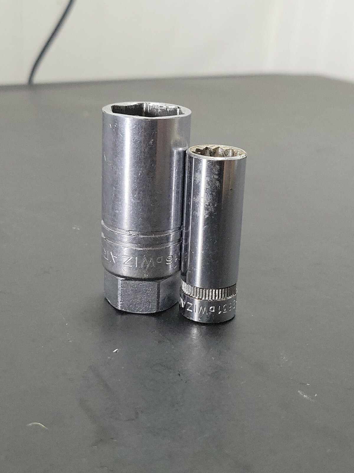 Wizard USA Deep Sockets 1/2″ H2631 13/16″ SAE 3/8″ Drive 12 Point 6 Point L1516