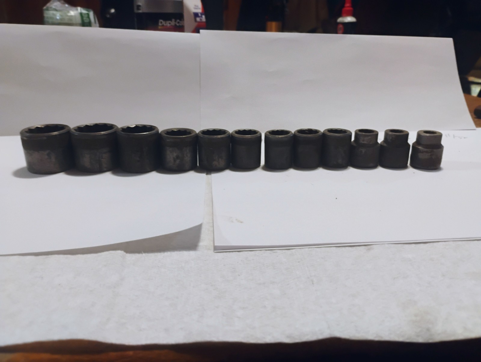 12 Point Vintage Sockets