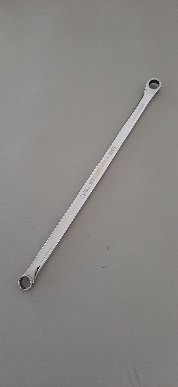 Snap-on 5/16″ x 3/8″ 12pt High-Performance Offset Box Wrench XDH1012B READ 606