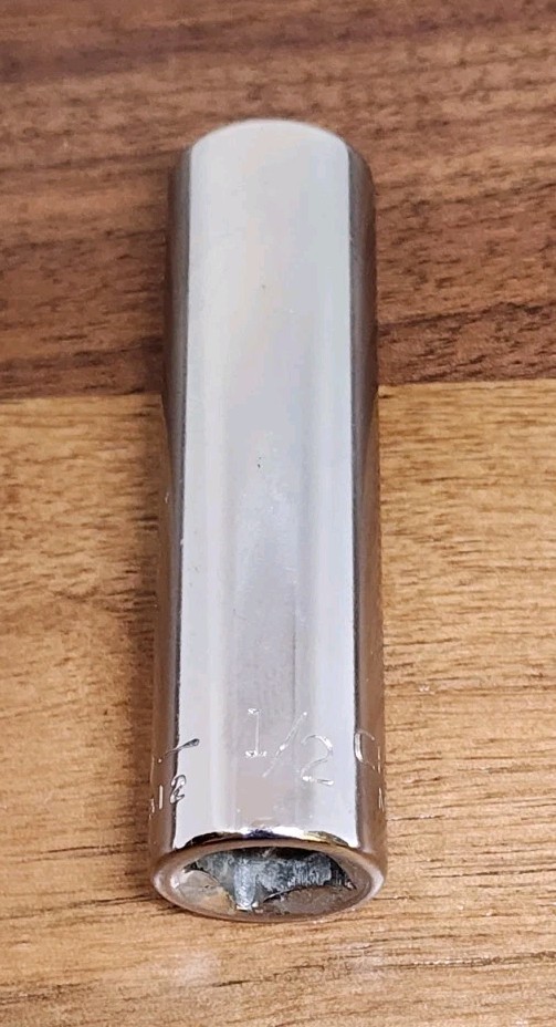 Craftsman USA 1/2″ Deep Well Socket 12 Point 3/8″ Drive V 43312