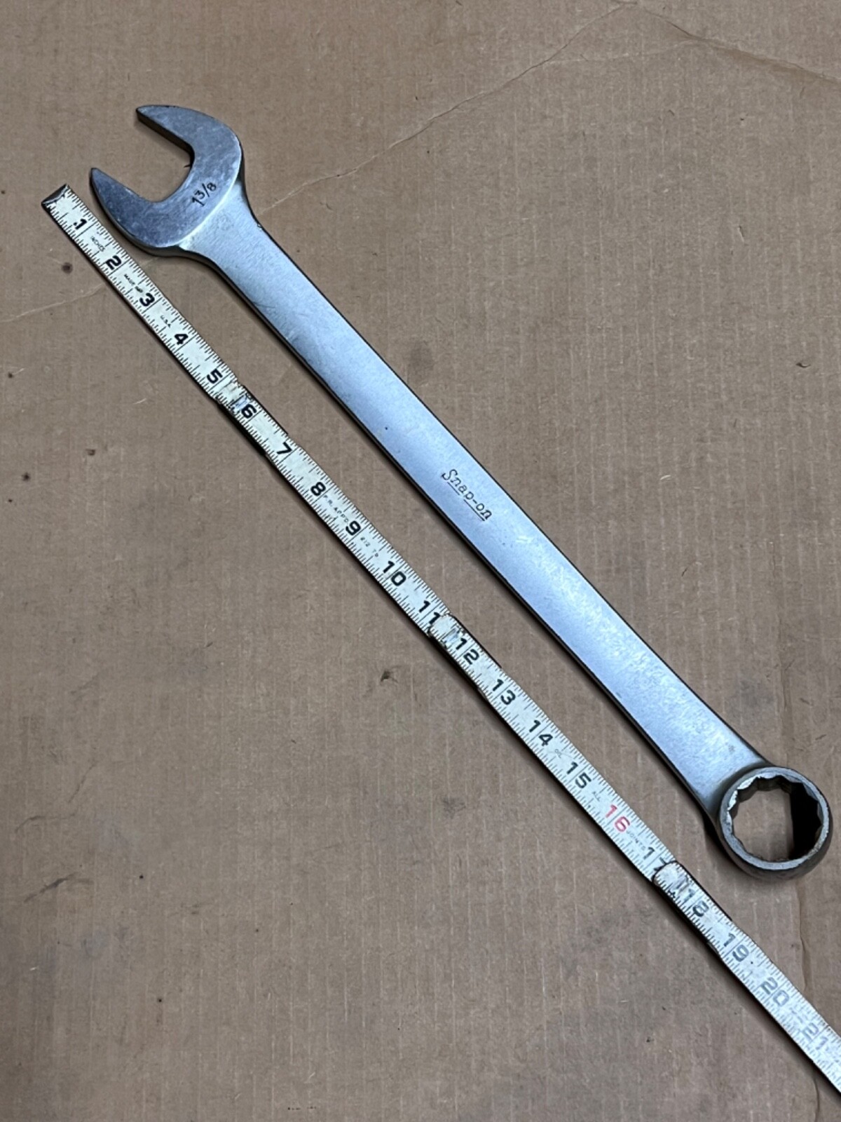 Snap-on Combination Wrench 1-3/8″ 12 Point OEX44 Box Tool Mechanic Diesel SAE