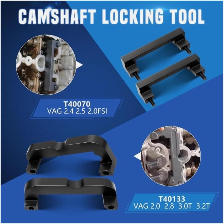 Engine Camshaft Locking Timing Tool Kit for VW Audi 2.0 2.4 2.5 2.8 3.0T 3.2 4.2